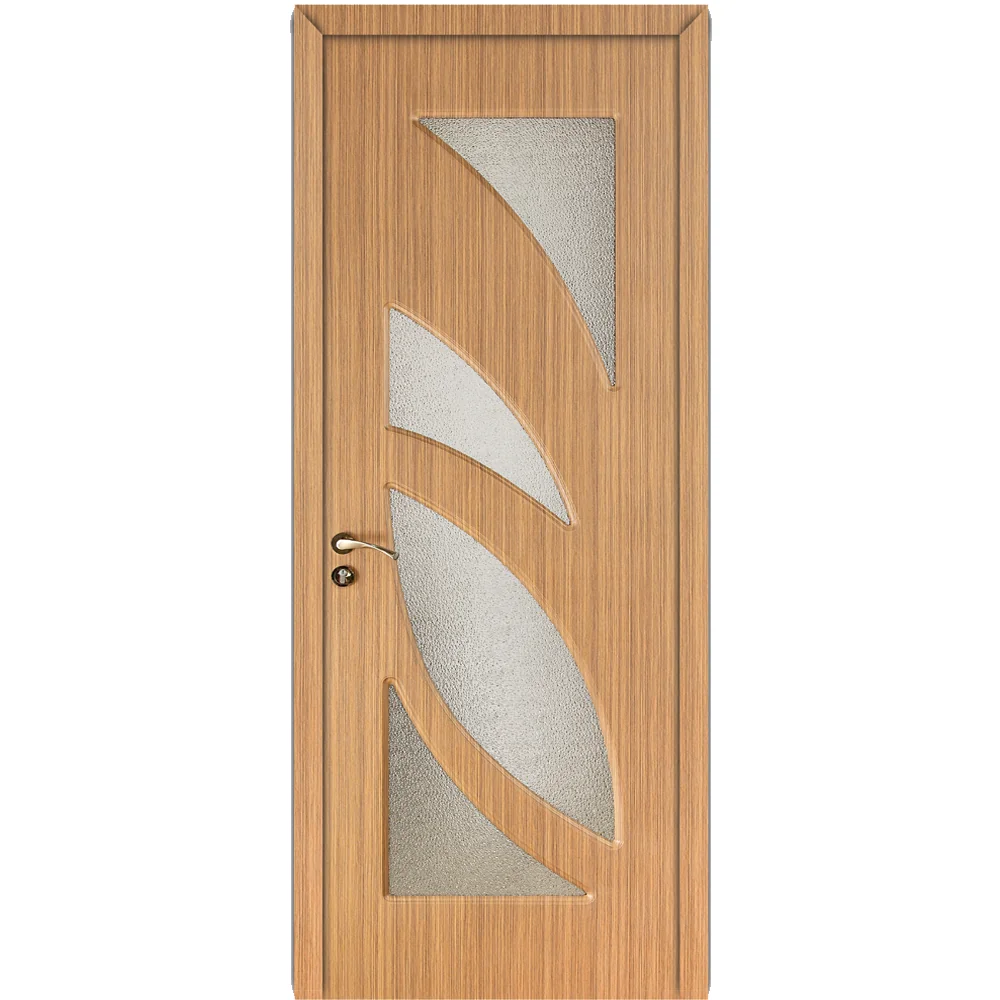 Usa De Interior Din Lemn Trend Cu Geam RA-104 2000/600 Stejar Auriu