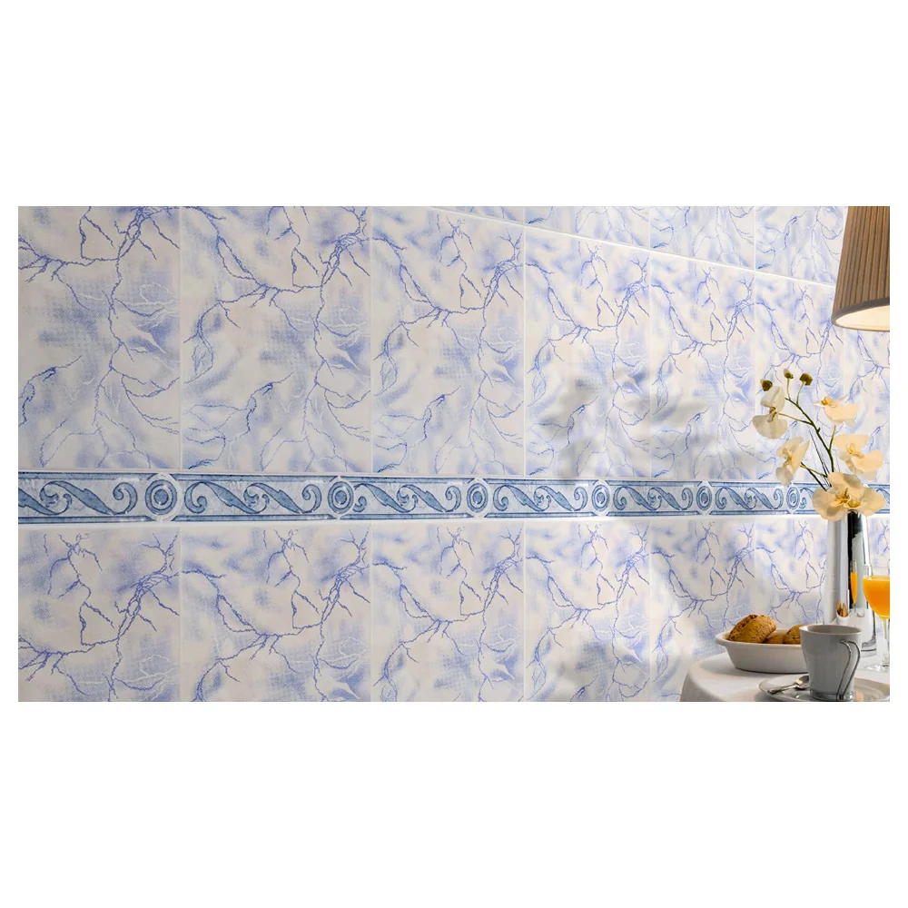 Gresie Interior Antiderapanta Cartagena Blue 30 x 30 cm Mata Tip Marmura