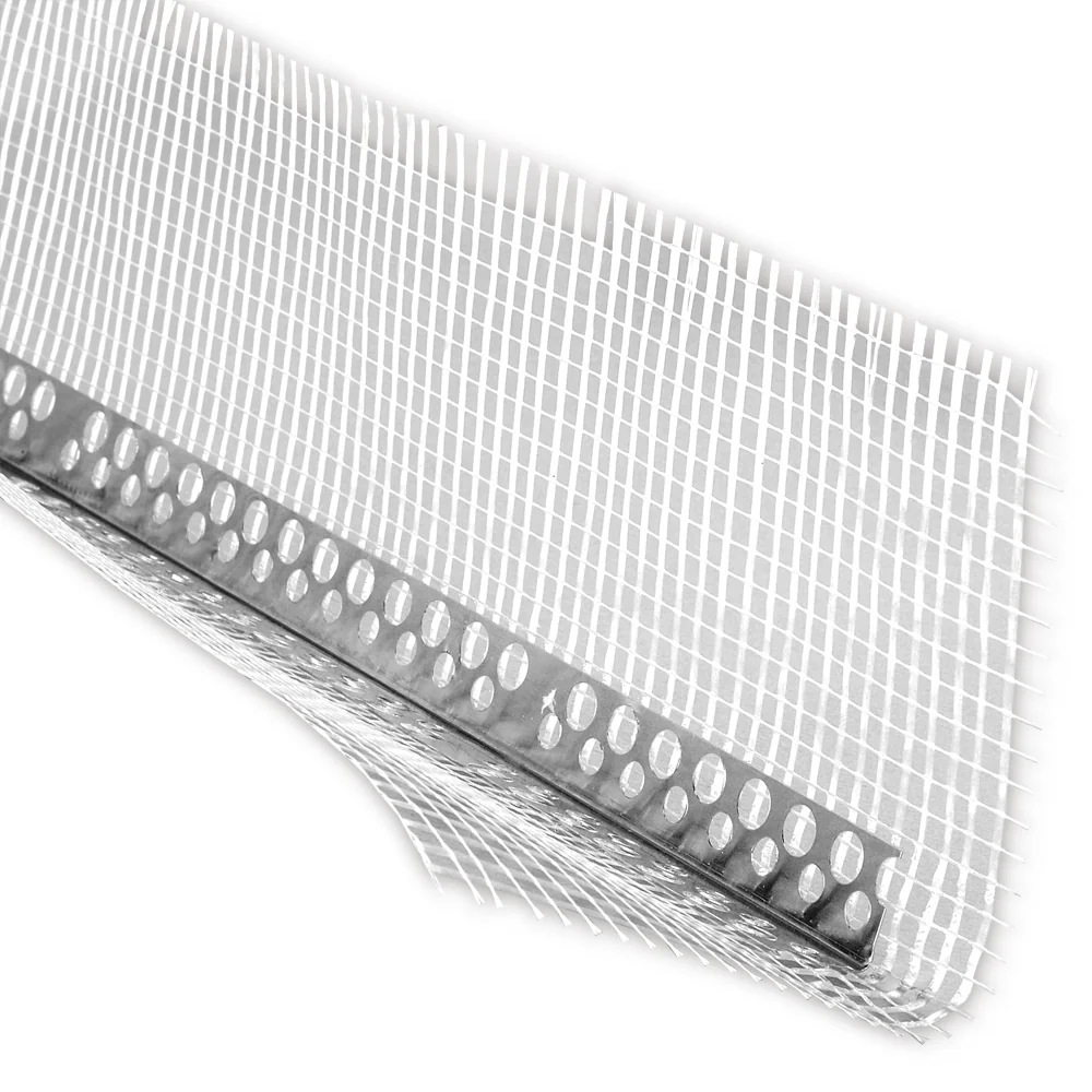 Profil Colt Aluminiu Cu Plasa 2.5 M 100MM X 100MM