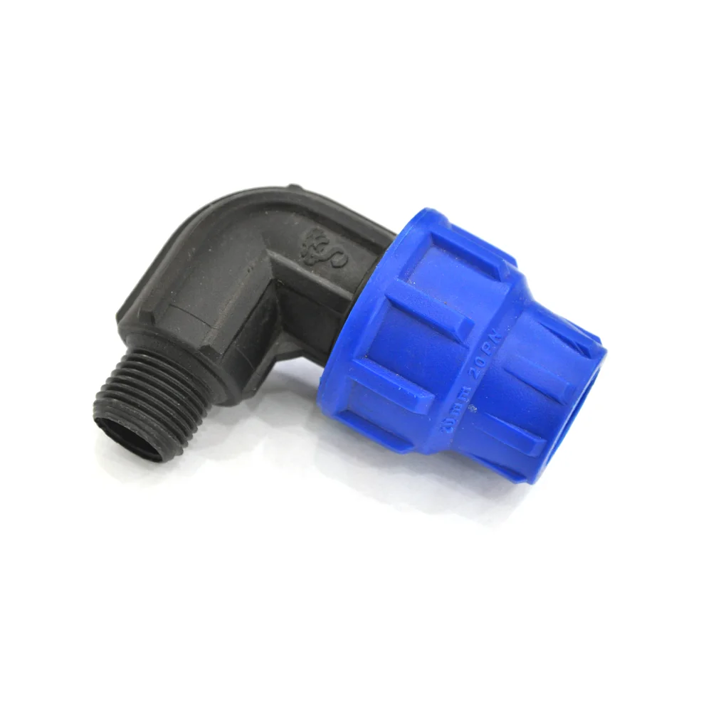 Cot Compresiune PEHD Filet Exterior 40 mm X 1 1/4 90 Grade