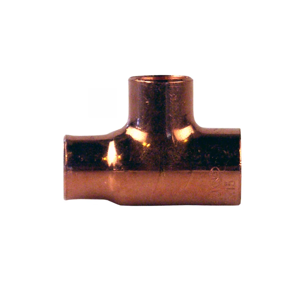 Teu Redus Cupru 22 x 15 x 15 mm