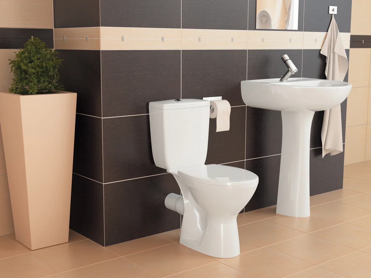 Set Vas WC Pe Pardoseala Cu Rezervor Compact Senator 010 + Mecanism Si Capac Polipropilena K100-210