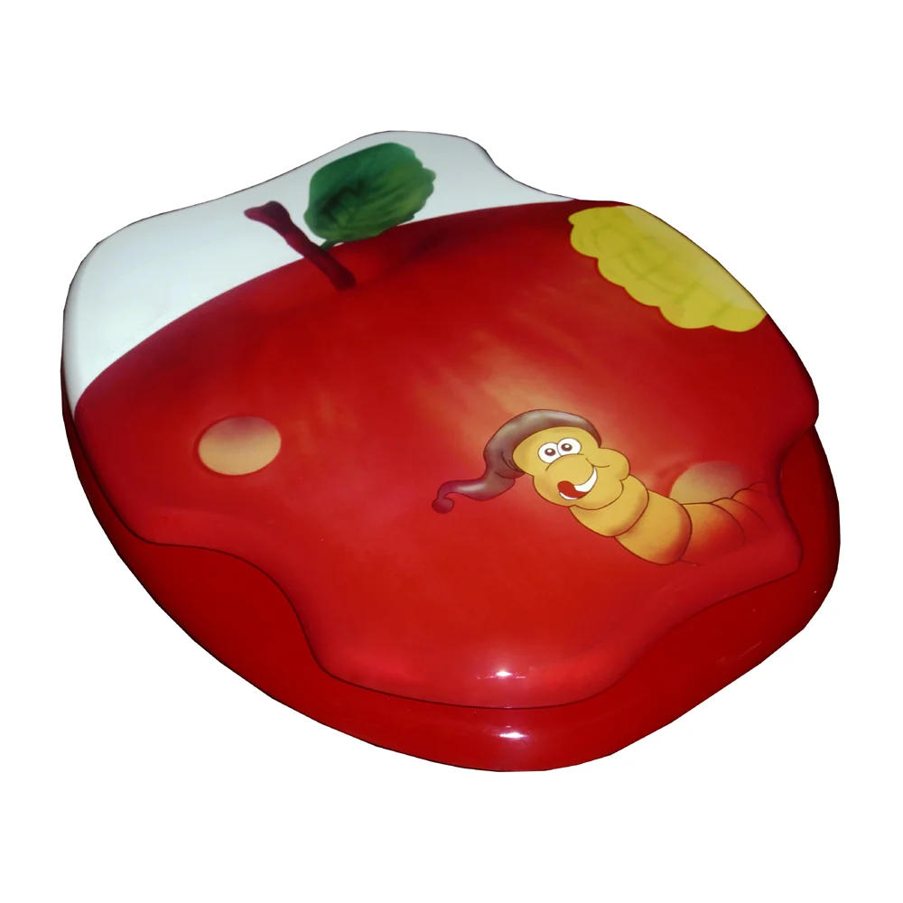 Capac WC Decor Apple 2 Fete Balamale Reglabile MDF (C01)