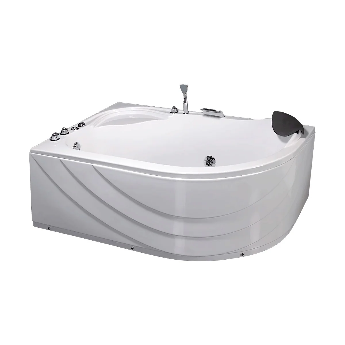 Cada Baie Cu Hidromasaj Antalya Acril 150 x 100 cm Stanga