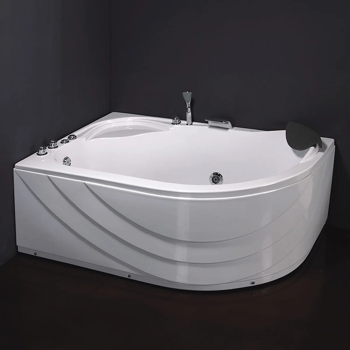 Cada Baie Cu Hidromasaj Antalya Acril 150 x 100 cm Stanga