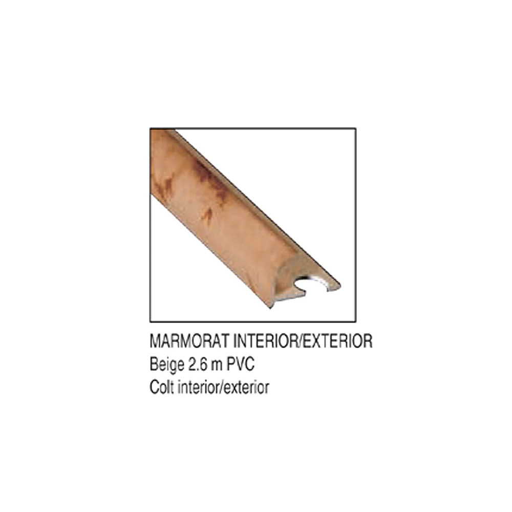 Profil PVC Marmorat Interior Beige 2.6 m PVC Colt Interior