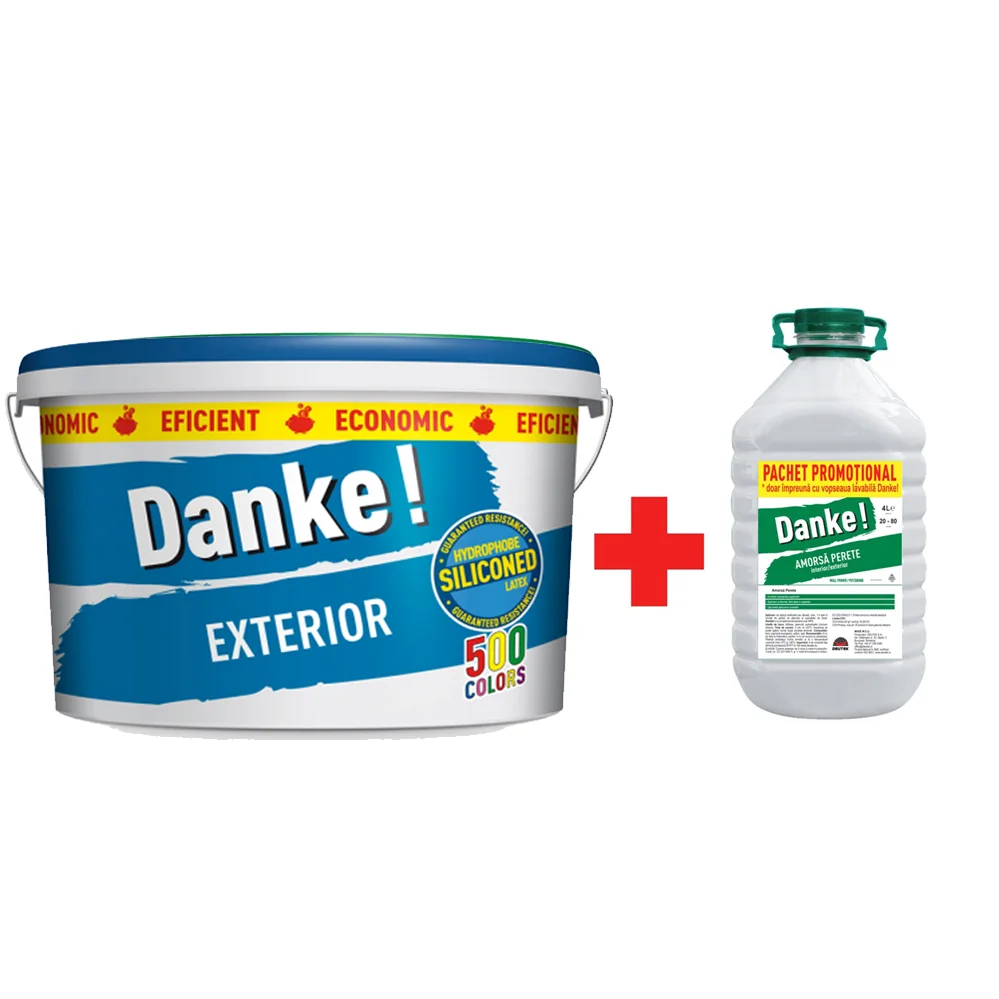 Pachet Promo Danke Exterior 15 L + Amorsa 4 L