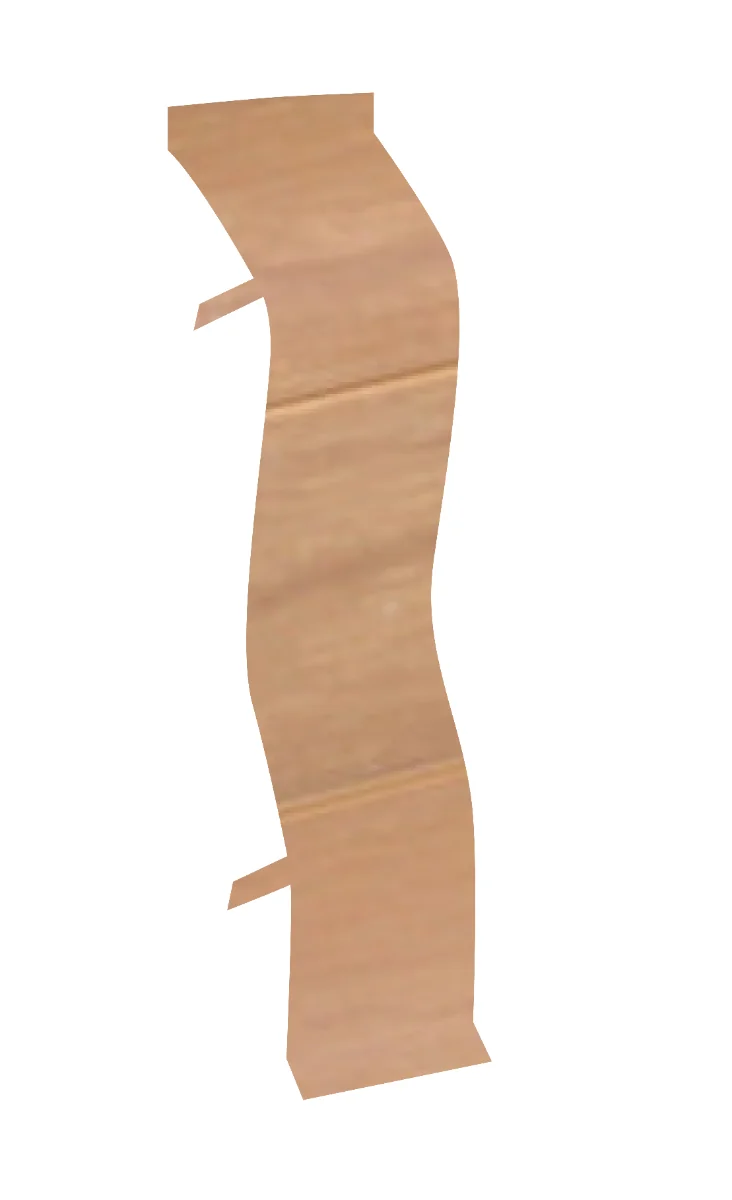 Conector Plintă Prexa H0 Cireș