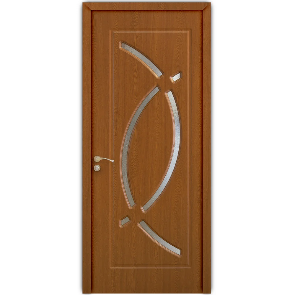 Usa De Interior Din Lemn Modern Cu Geam OP-104 2000/800 Stejar Inchis