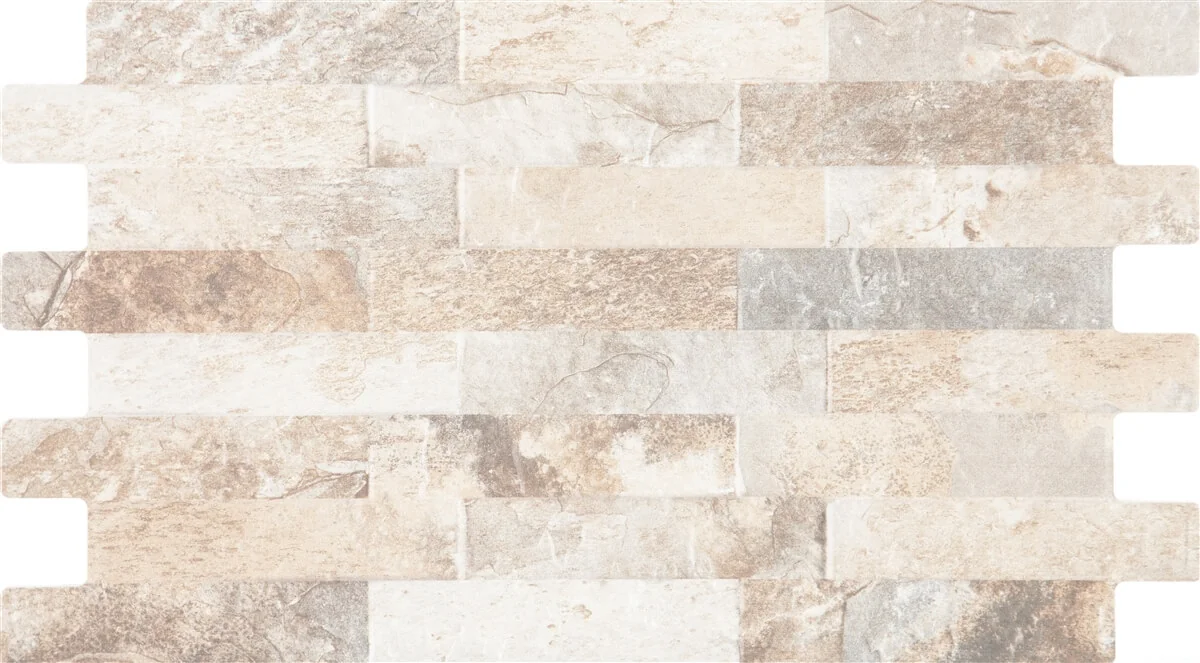 Placa Murala Portelanata Farilya Cream 25X45 Mata