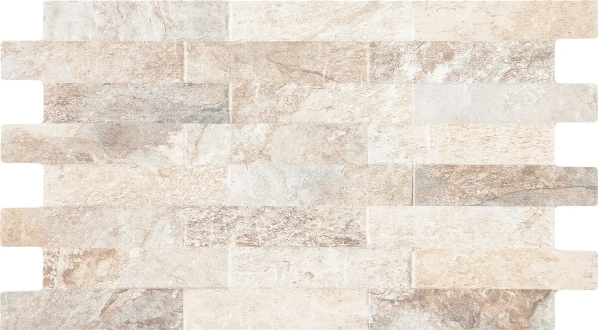 Placa Murala Portelanata Farilya Cream 25X45 Mata