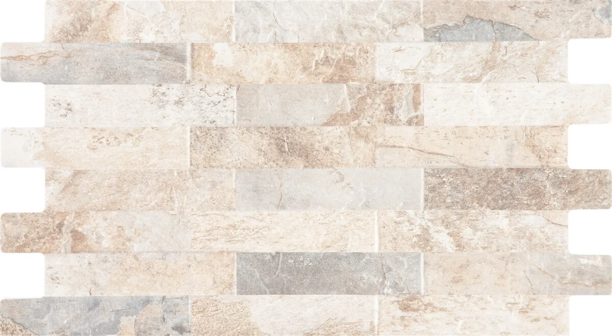 Placa Murala Portelanata Farilya Cream 25X45 Mata