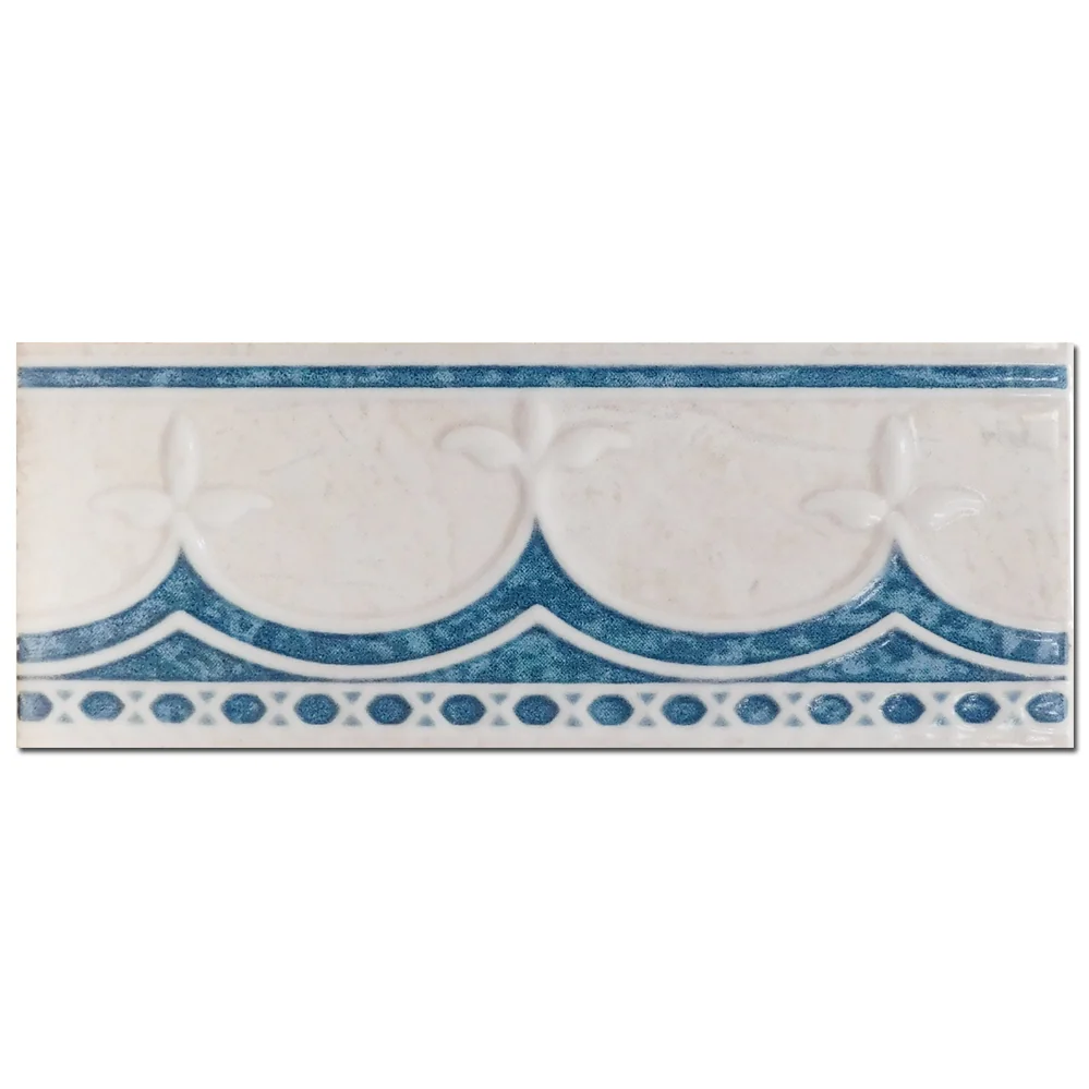 Brau Decorativ Faianta Baie / Bucatarie Mirella Azul 7.5 x 20