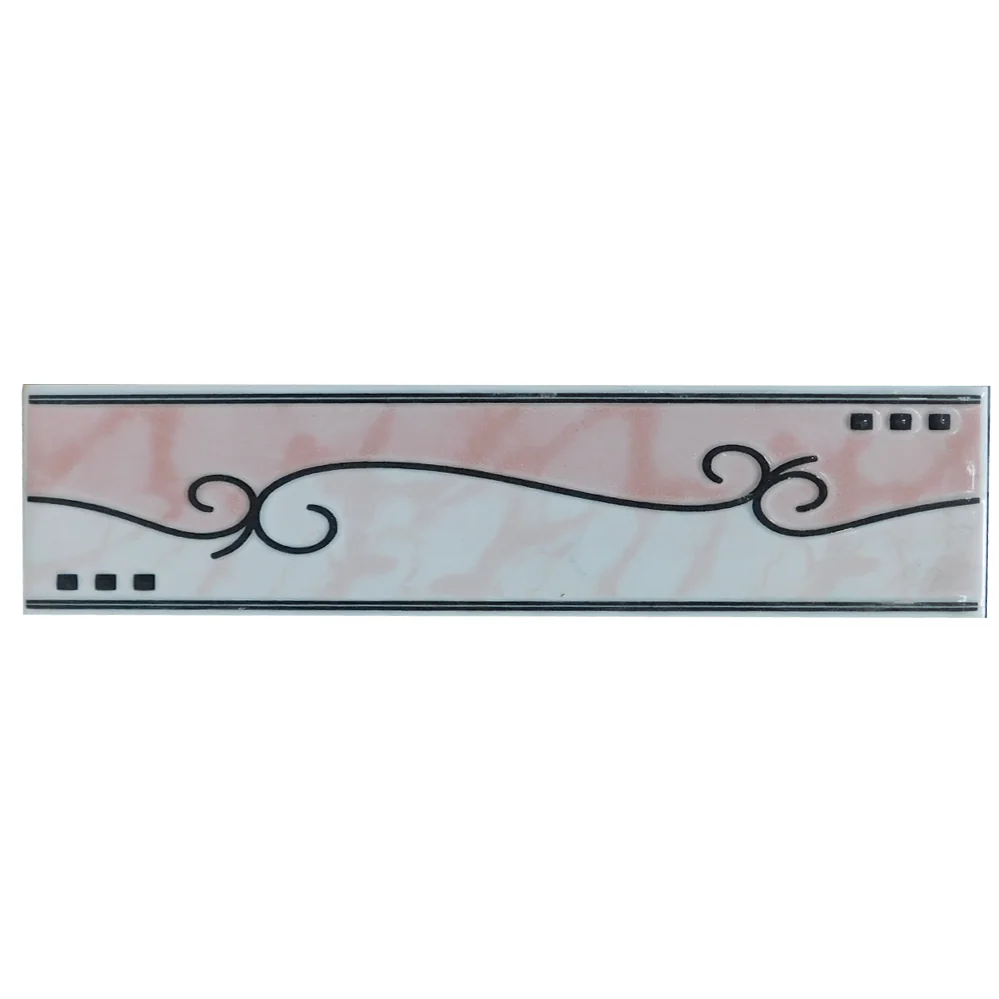Brau Decorativ Faianta Baie / Bucatarie Gozdem Pink 8 x 25