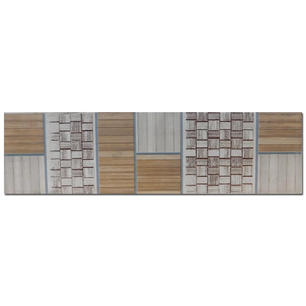 Brau Decorativ Faianta Baie / Bucatarie Bambu Beige 8 x 25