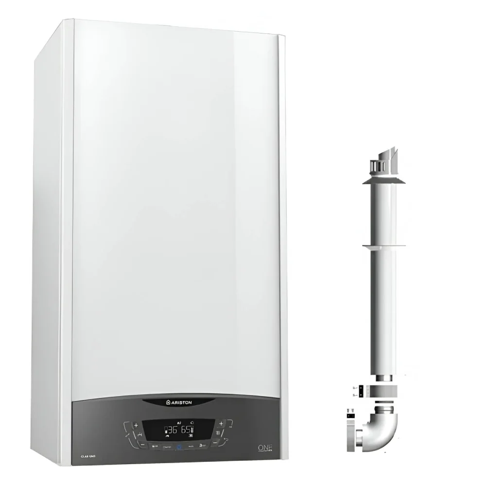 Centrala Termica Murala Clas One Ariston 24 KW Cu Wi-Fi Si Kit Evacuare Inclus