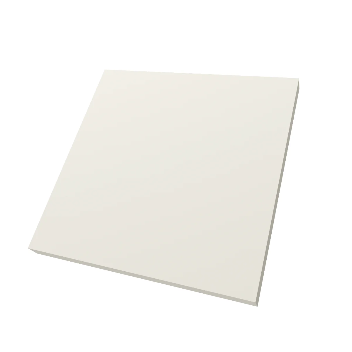 Gresie Exterior / Interior Portelanata Soluble Salt Plain Ivory 60 x 60 cm Lucioasa Rectificata