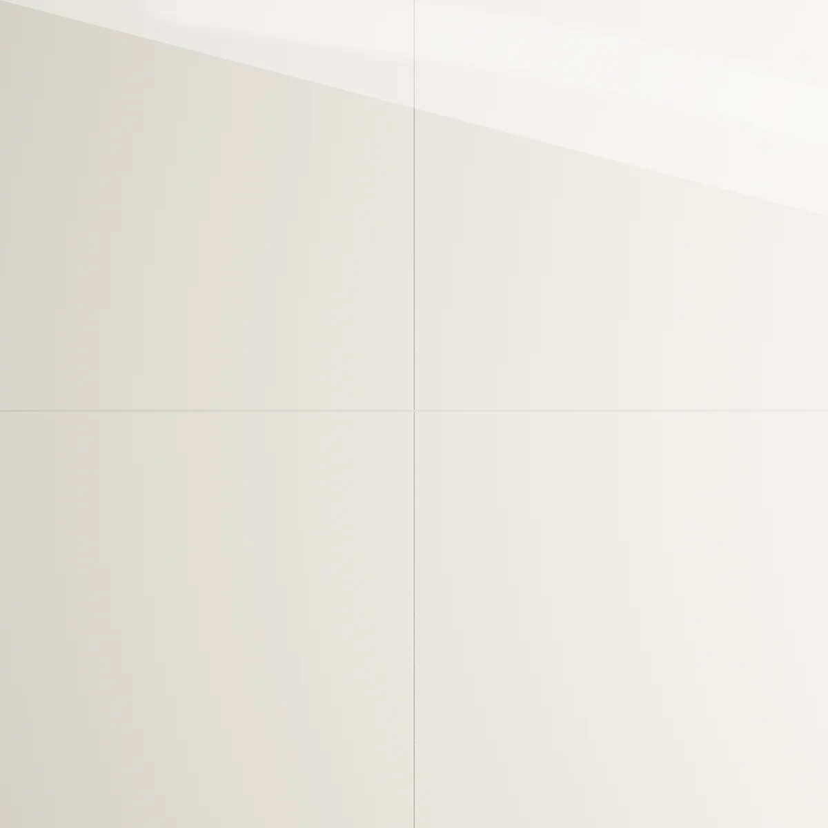 Gresie Exterior / Interior Portelanata Soluble Salt Plain Ivory 60 x 60 cm Lucioasa Rectificata