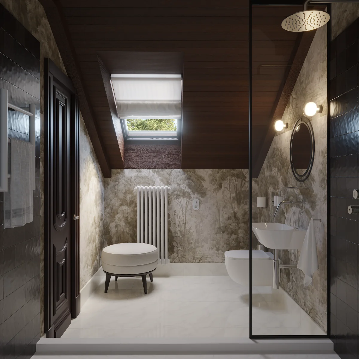 Gresie Exterior / Interior Portelanata Soluble Salt Aziza 60 x 60 cm Lucioasa Rectificata Tip Marmura