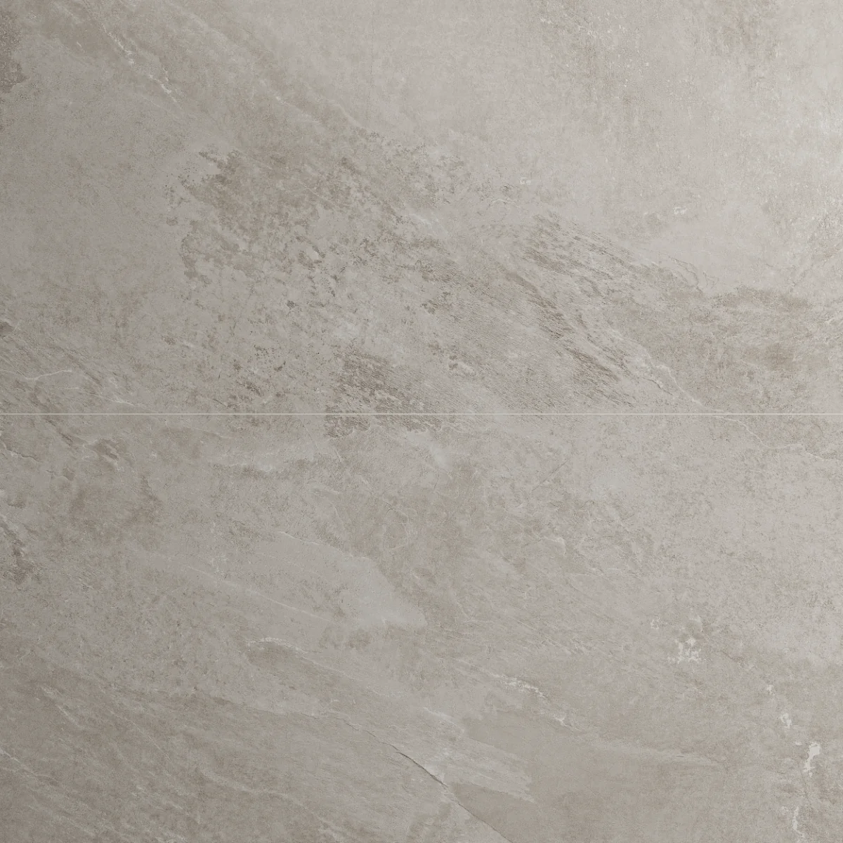 Gresie Antiderapanta Exterior / Interior Soft Slate Grey 60 x 120 Cm Mata Portelanata Rectificata Aspect Ciment