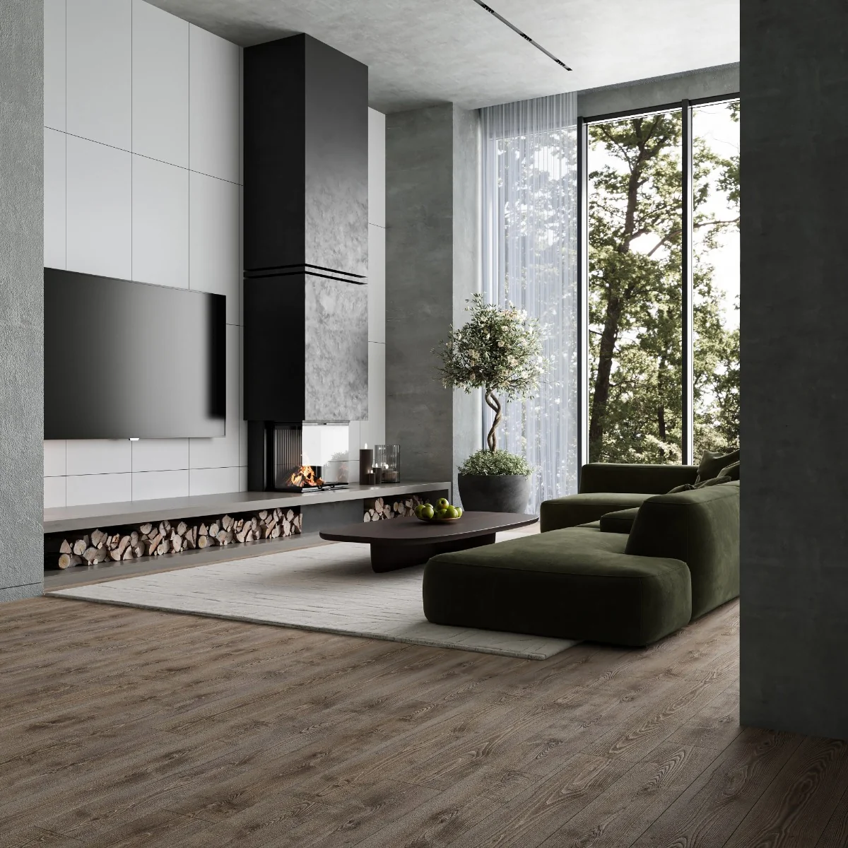 Gresie Exterior / Interior Portelanata Super White 60 x 120 Cm Mata Rectificata