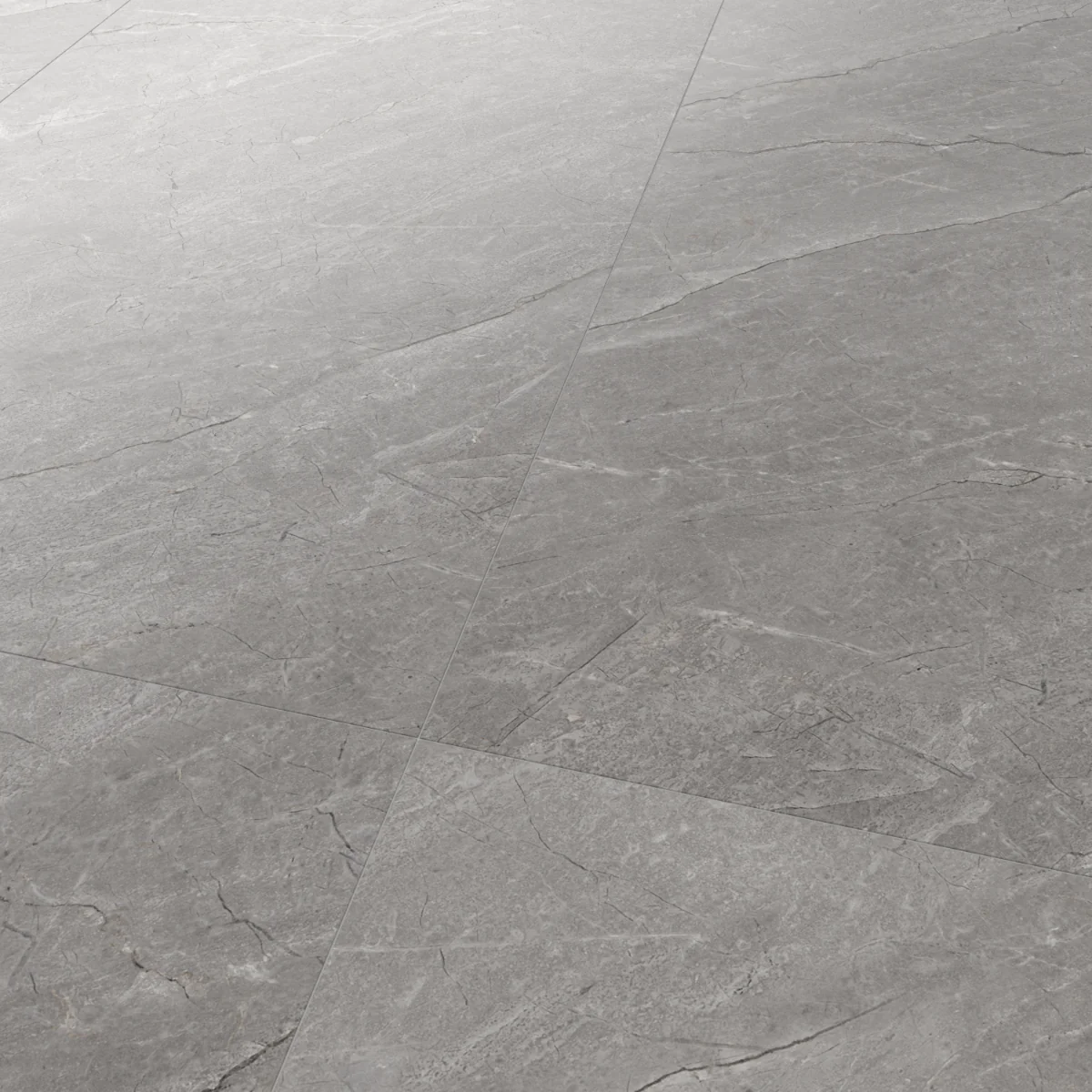 Gresie Portelanata Exterior / Interior Carno Grey 60 x 120 Cm Mata Rectificata Tip Marmura