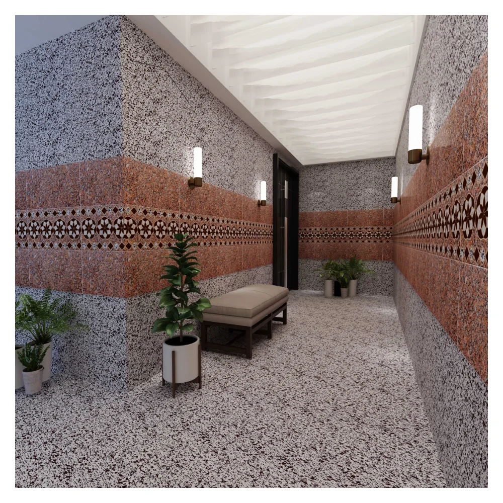 Gresie Interior Dahabia Granite Brown 42 x 42 Cm Lucioasa Tip Piatra Naturala