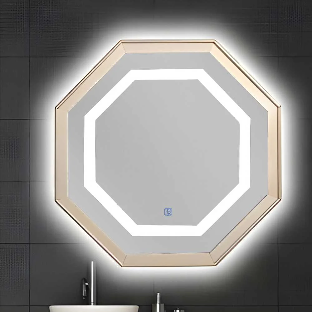 Oglinda Baie Cu LED Si Buton Touch L-1162 60x60 cm