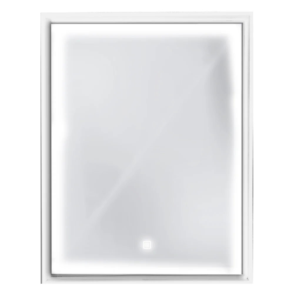 Oglinda Baie Cu LED Reglare Intensitate Si Buton Touch L-1230 60x80 Cm