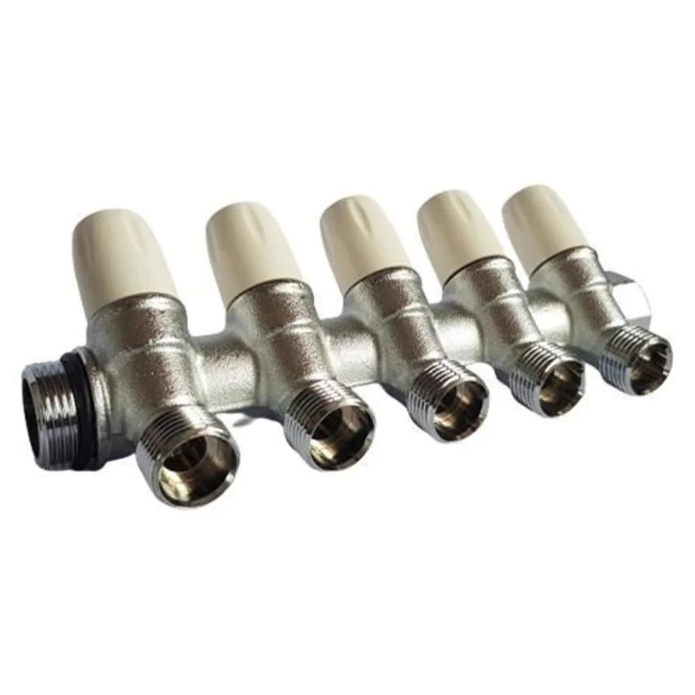 Distribuitor Din Alamă Cu 5 Cai 3/4"