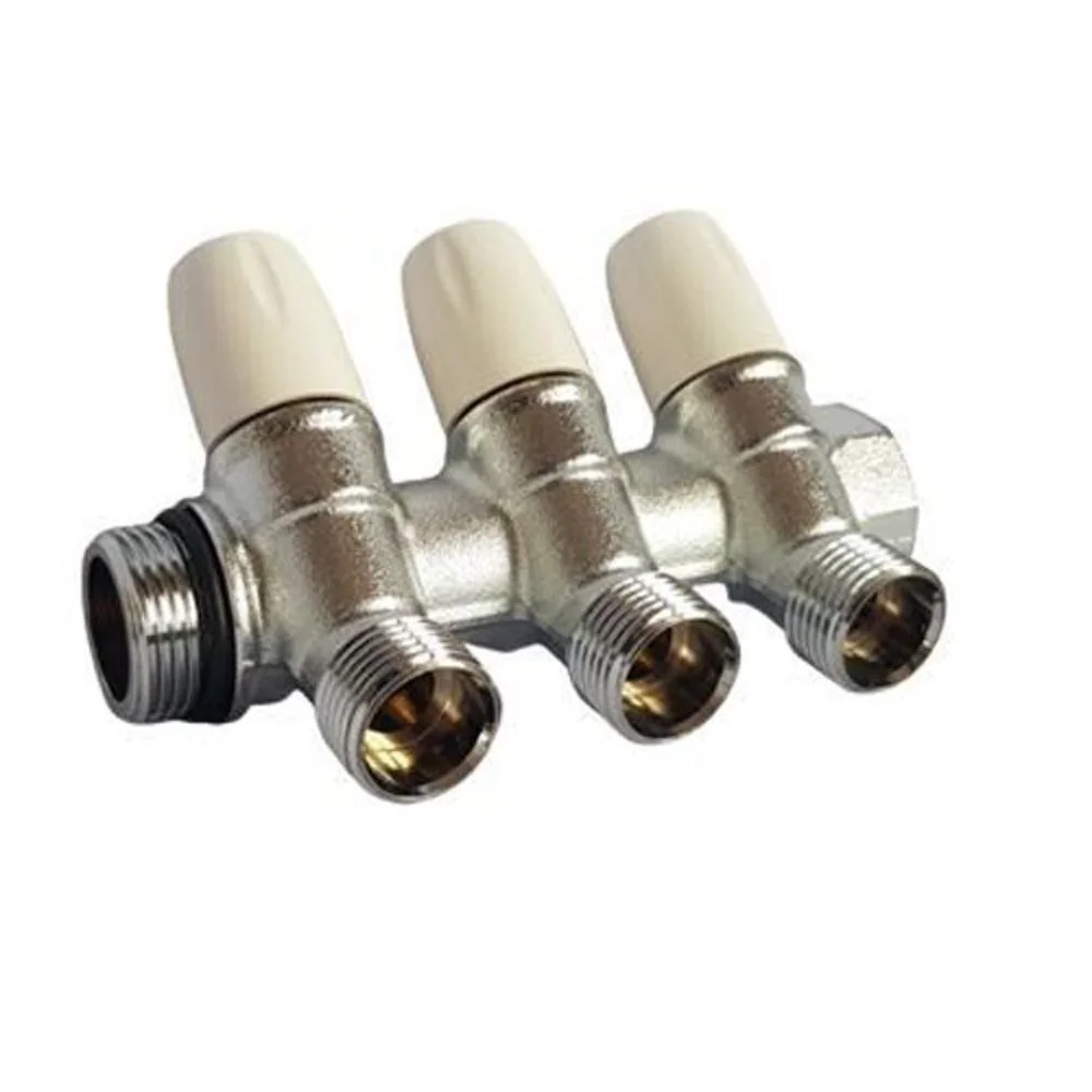 Distribuitor Din Alamă Cu 3 Cai 1''