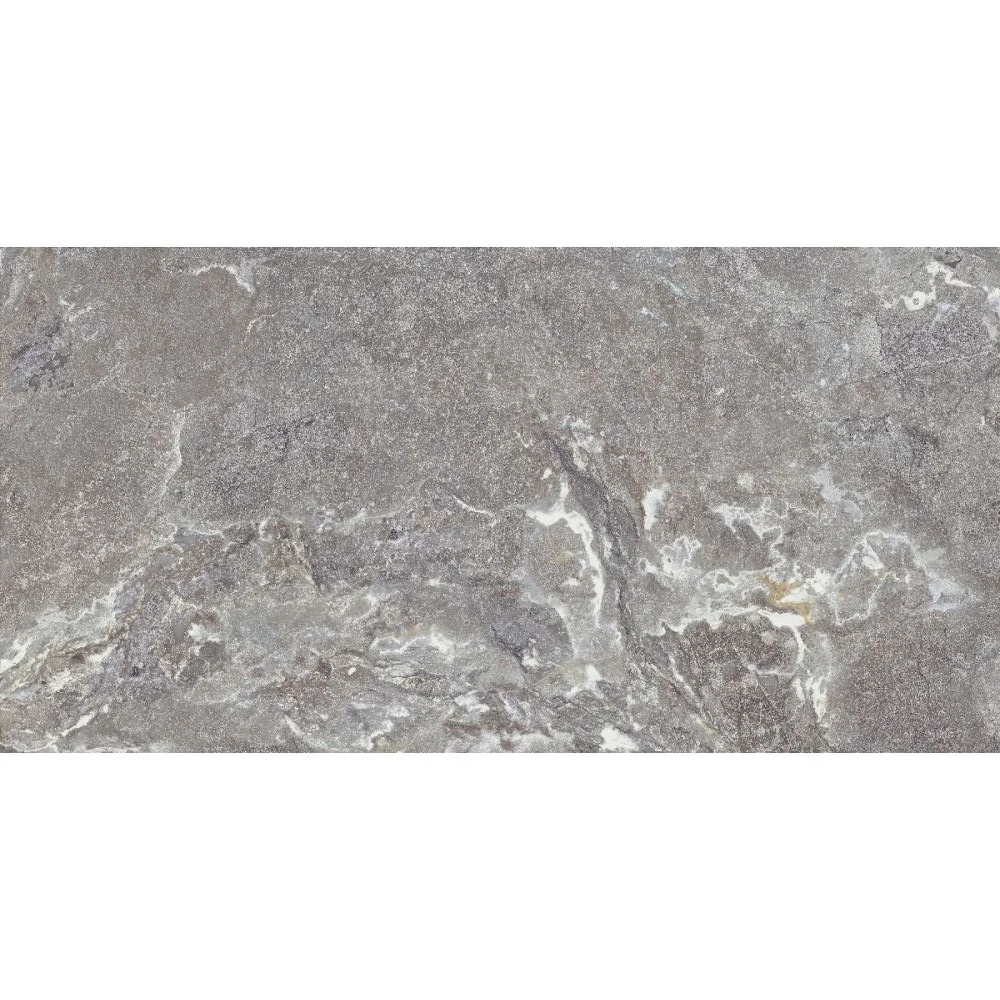 Gresie Antiderapantă Exterior / Interior Snake Stone Grey 60 x 120 cm Mată Porțelanată Rectificată Aspect Ciment