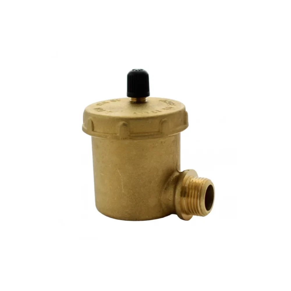 Aerisitor Automat Din Alamă Cu Racord Lateral 1/2''