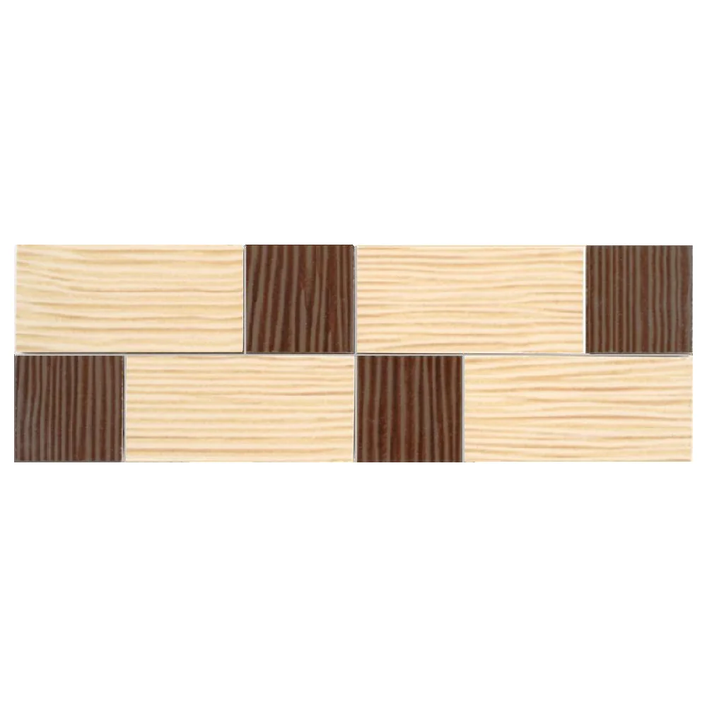 Brau Decorativ Faianță Baie / Bucătărie Wenge Multi Cotto 8 x 25