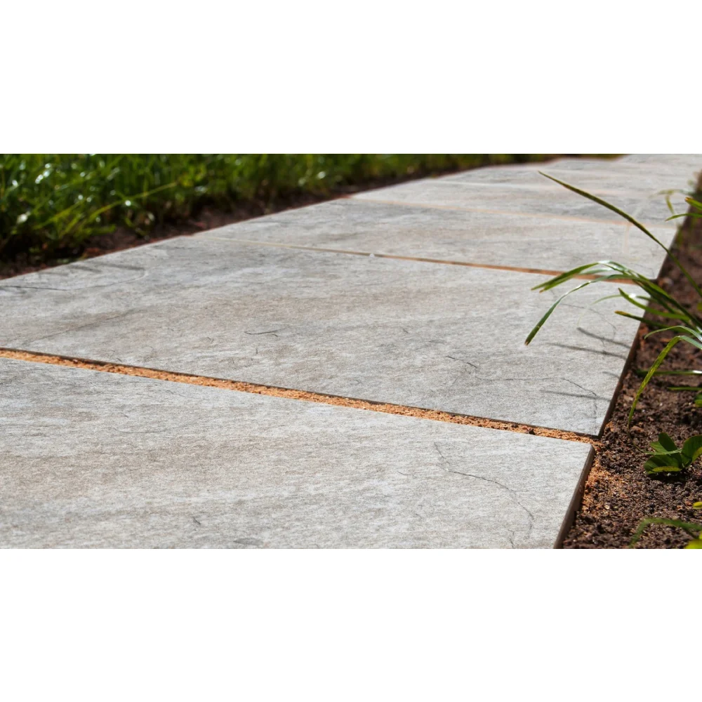 Gresie Antiderapanta Exterior / Interior Stone Grey 30 x 60 cm Mata Portelanata Tip Piatra Naturala