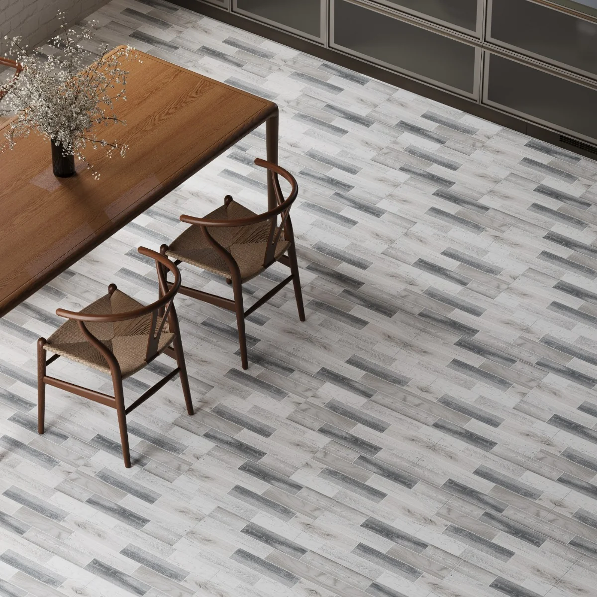 Gresie Tip Parchet Exterior / Interior Arden Grey 30 x 60 cm Mata Portelanata