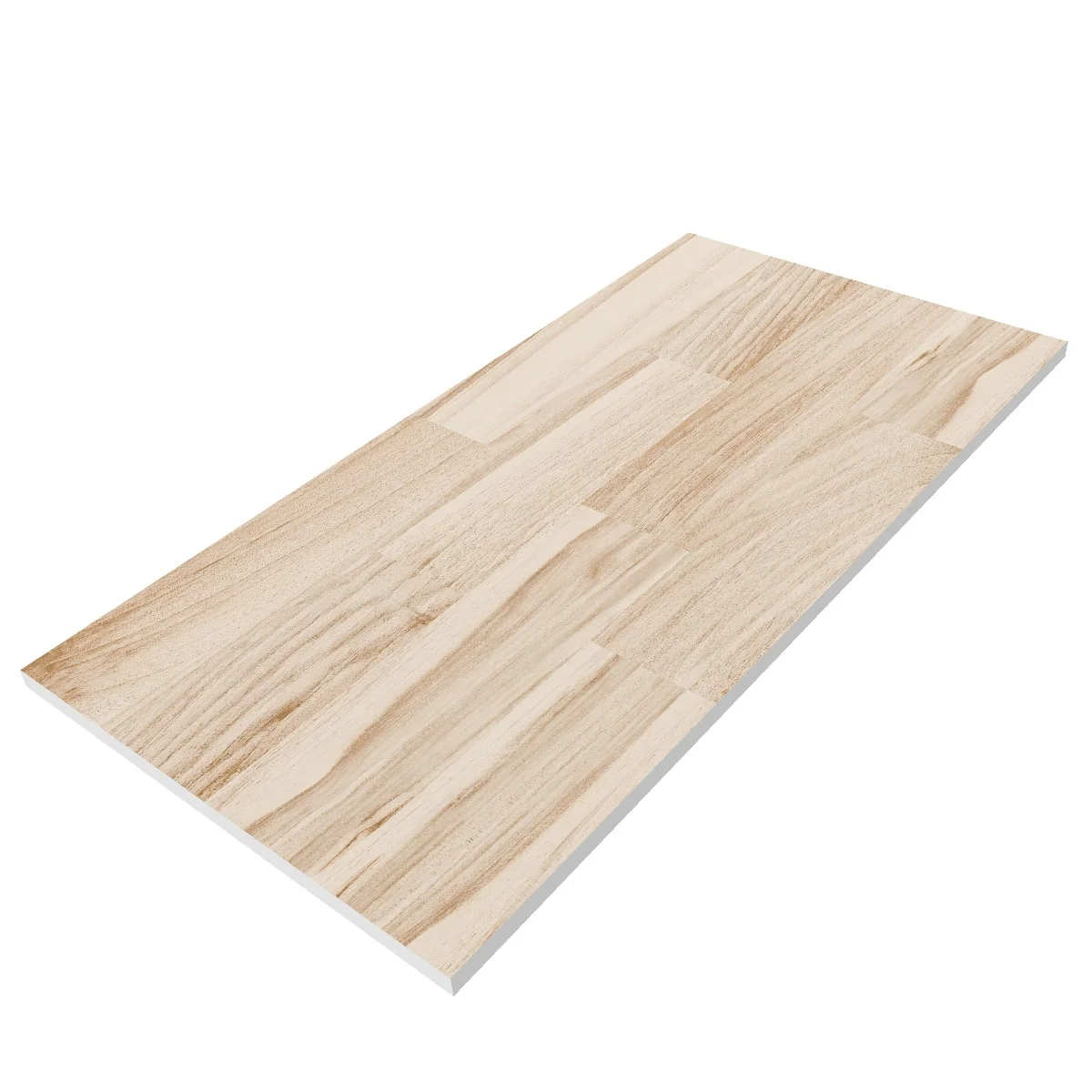 Gresie Tip Parchet Exterior / Interior Lamine Cream 30 x 60 cm Mata Portelanata