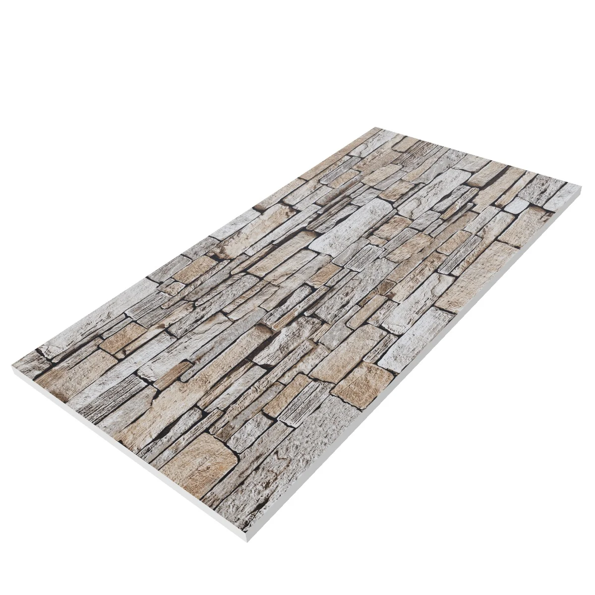 Gresie Exterior / Interior Antiderapantă Piga Grey 30 X 60 Cm Mată Portelanată Tip Piatră