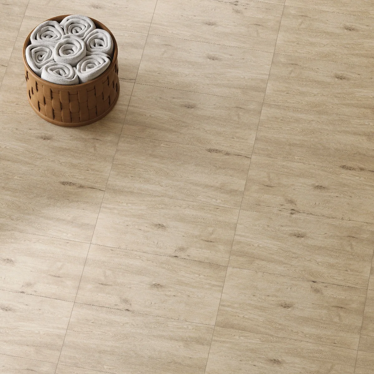 Gresie Tip Parchet Exterior / Interior Alpina Beige 30 x 60 Cm Mata Portelanata