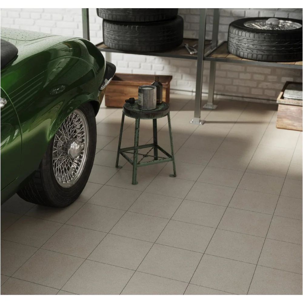 Gresie Exterior / Interior Antiderapanta Tehnica H200 Grey 30 x 30 cm Mata Portelanata Tip Piatra Naturala