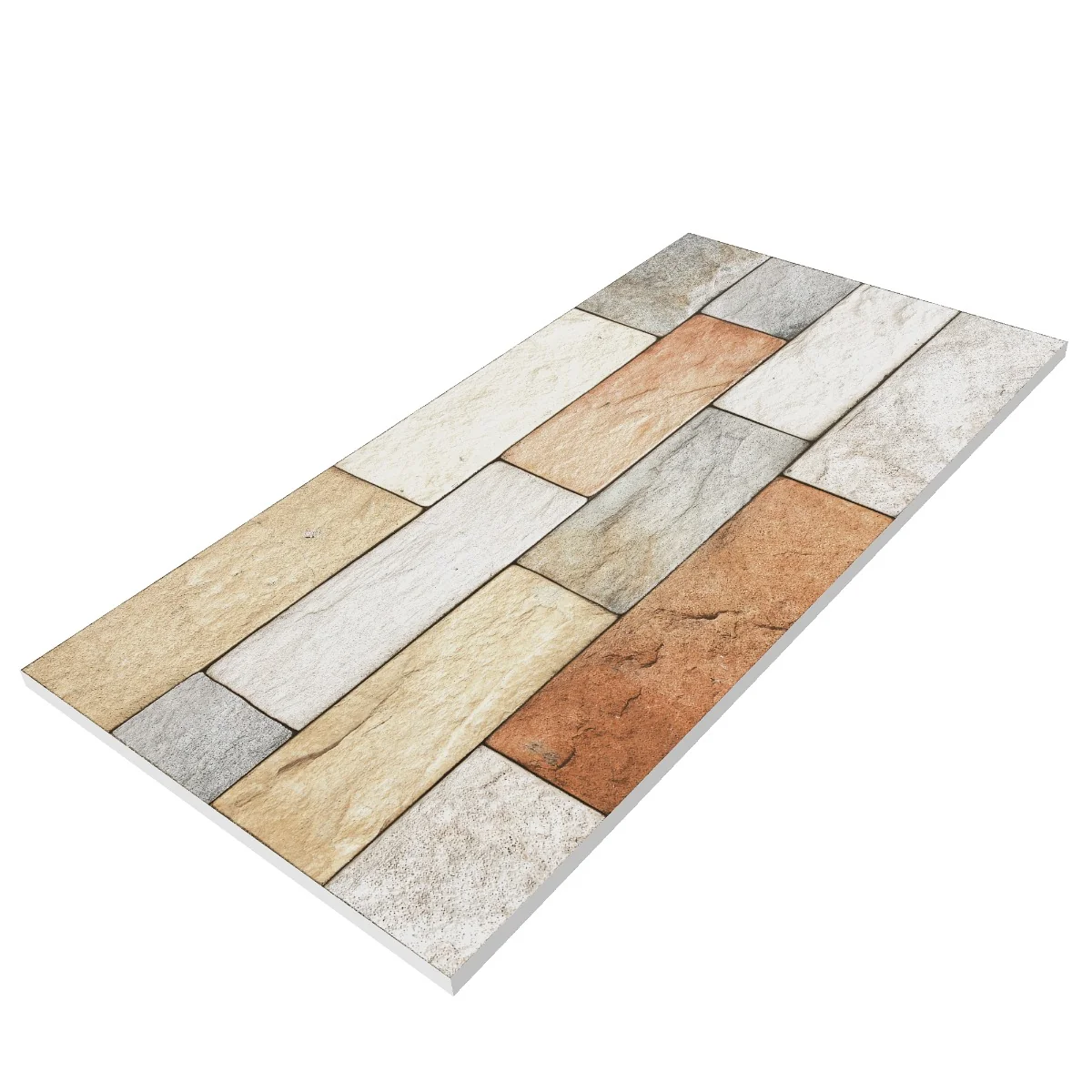 Gresie Exterior / Interior Antiderapantă New Brick Stone 30 x 60 cm Mată Porțelanată Tip Piatră