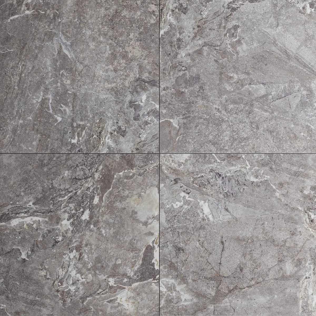 Gresie Antiderapanta Exterior / Interior Snake Stone Grey 60 x 60 cm Mata Portelanata Rectificata Aspect Ciment