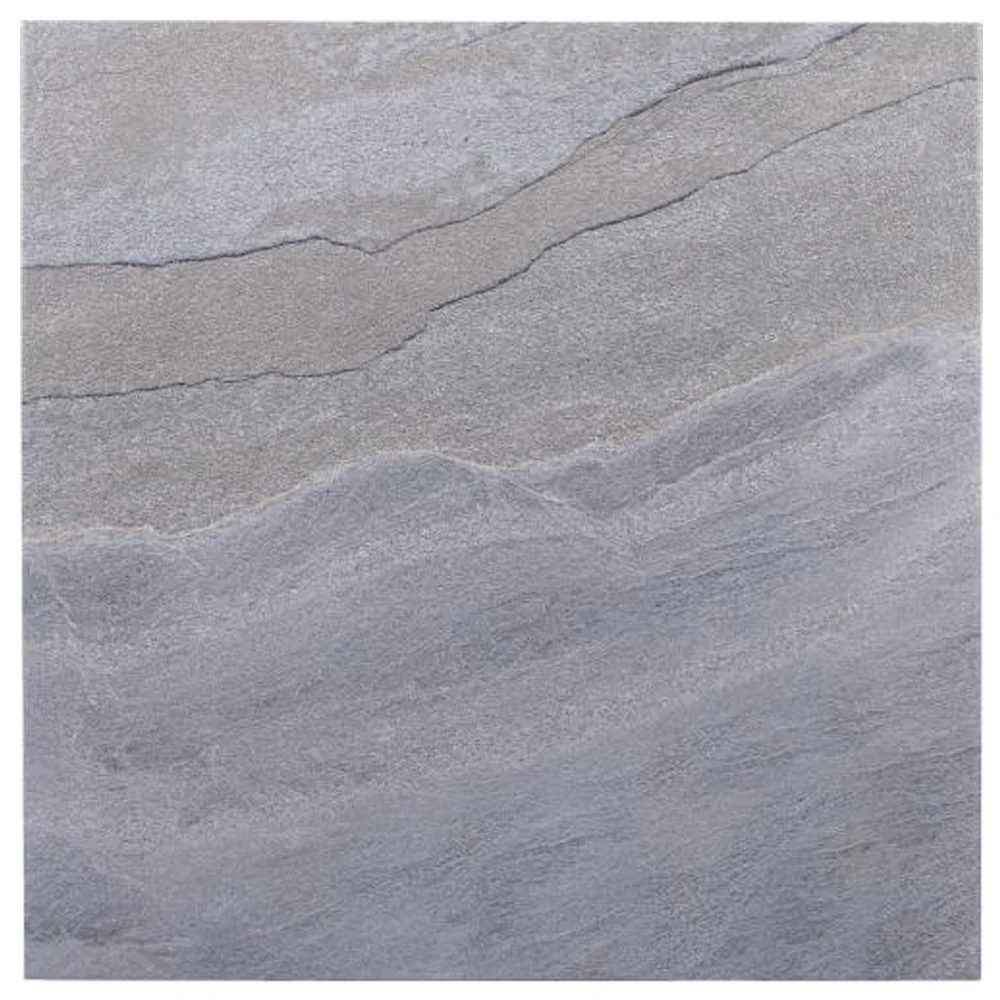 Gresie Antiderapanta Exterior / Interior Slate Grey 60 x 60 Cm Mata Portelanata Rectificata Aspect Ciment