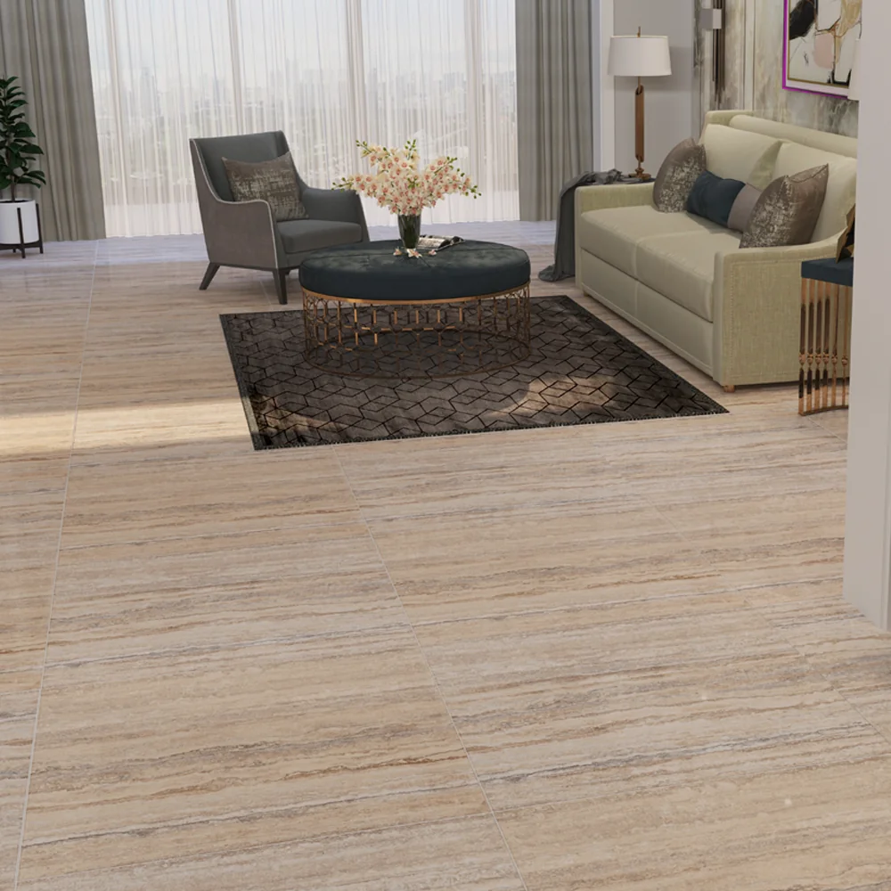 Gresie Interior Sagrada Cafe Light 61 x 61 cm Lucioasa Tip Piatra Naturala