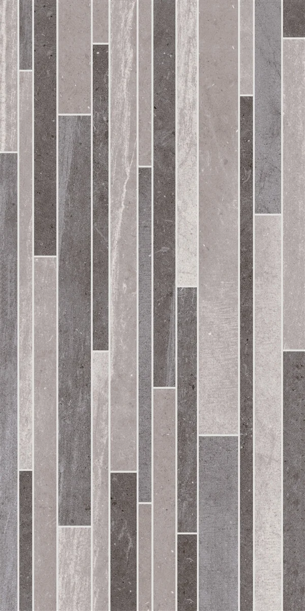 Gresie Exterior / Interior Antiderapantă Colorado Multi 30 x 60 cm Mată Porțelanată Tip Piatră Naturală