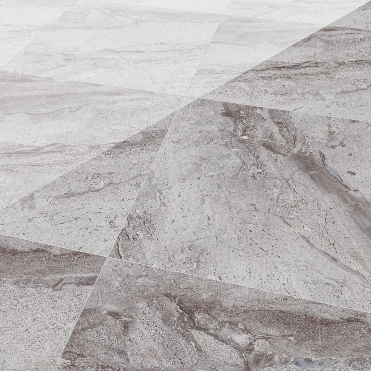 Gresie Exterior / Interior Portelanata Helena Anthracite 45 x 45 cm Lucioasa Tip Marmura