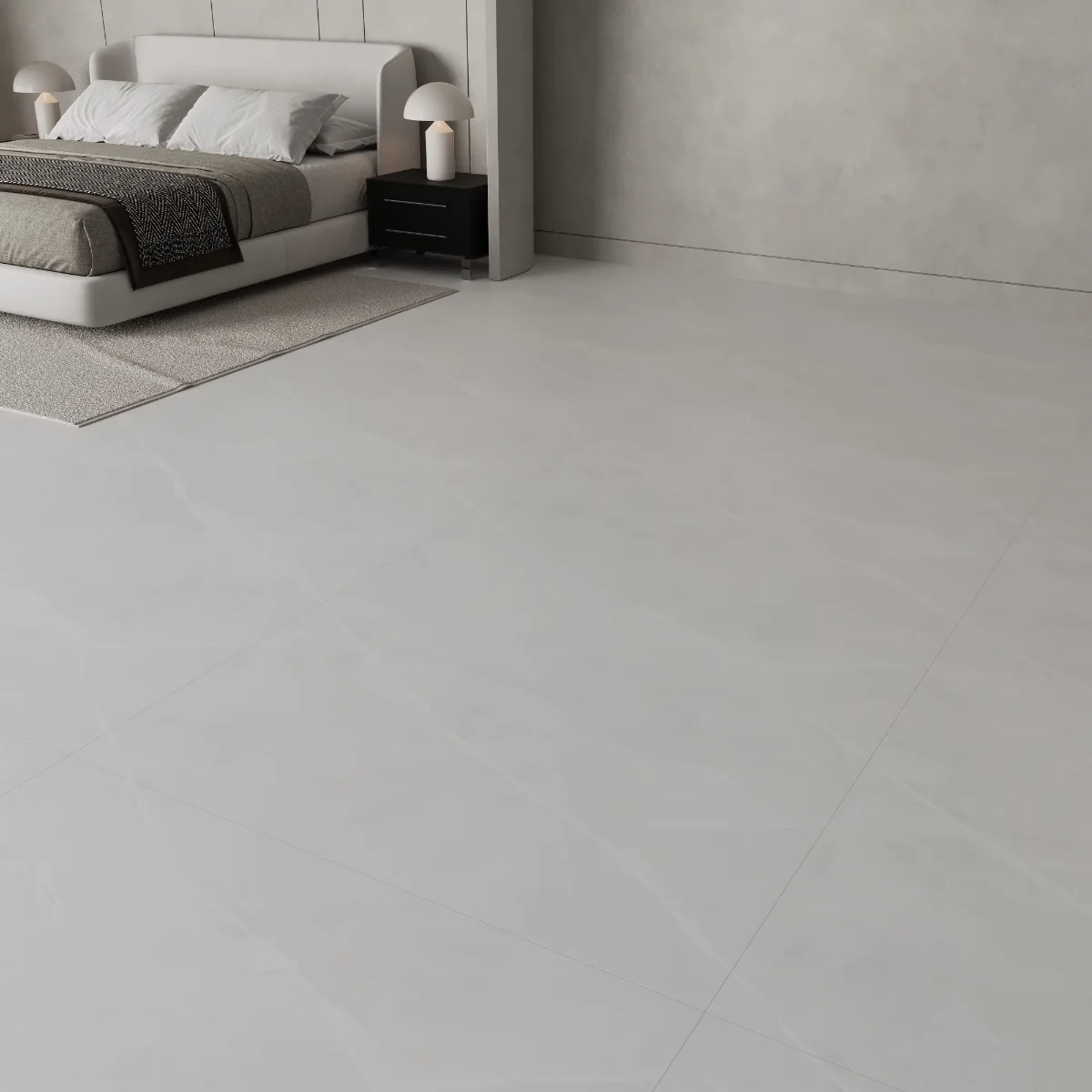 Gresie Portelanata Exterior / Interior Aston White 60 x 120 Cm Mata Rectificata Tip Marmura