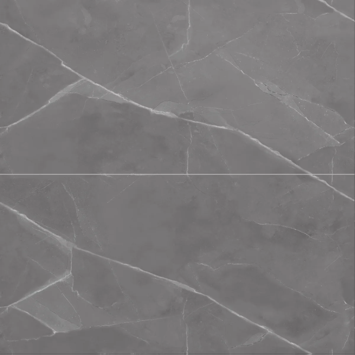 Gresie Portelanata Exterior / Interior Aston Grey 60 X 120 Cm Mata Rectificata Tip Marmura