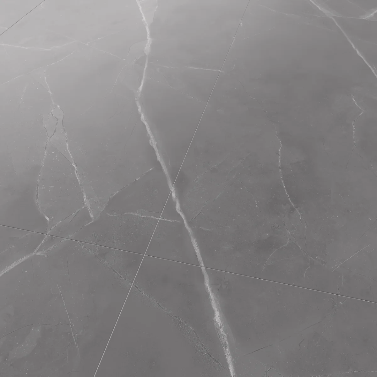 Gresie Portelanata Exterior / Interior Aston Grey 60 X 120 Cm Mata Rectificata Tip Marmura