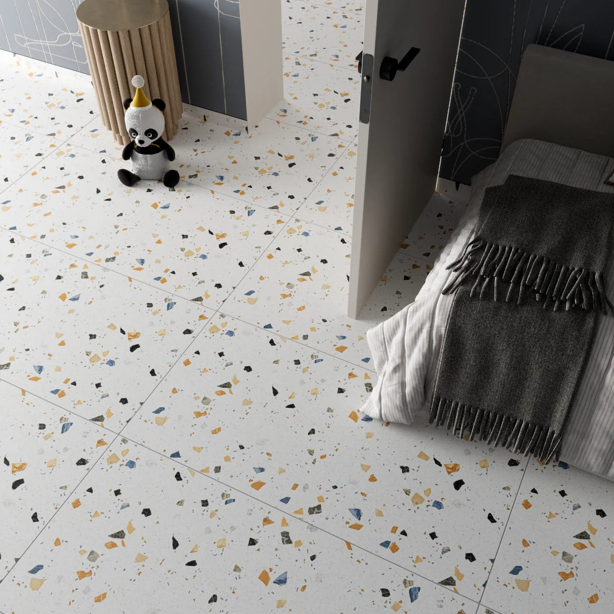 Gresie Mozaic Exterior / Interior Mozatto Mink 60 x 120 cm Mata Portelanata Rectificata